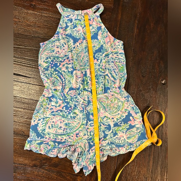 Lilly Pulitzer Cotton Floral Romper - Picture 6 of 9